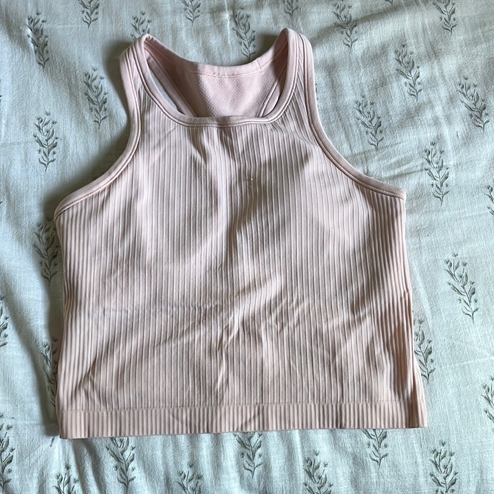 Lululemon Ebb to Street cropped tank top